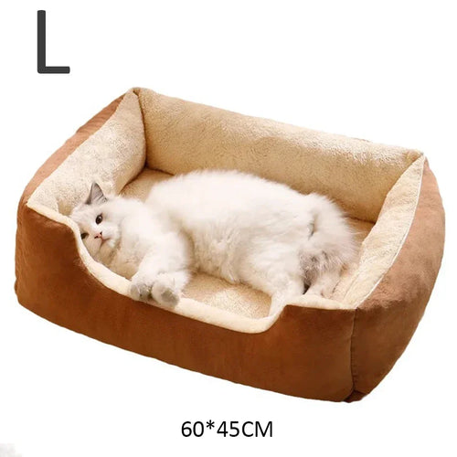 Bed for Cats Pet Products Cushions Kitten Goods Accessories Dog All