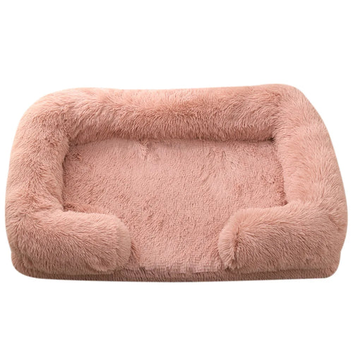 Sofa Dog Bed Plush Pet House Non-slip Cat Mat Thicken Removable Cat