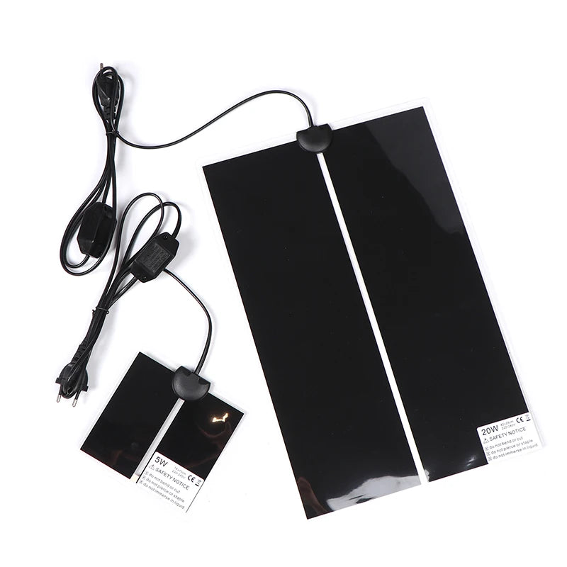 5-45W Terrarium Reptiles Heat Mat Climbing Pet Heating Warm Pads
