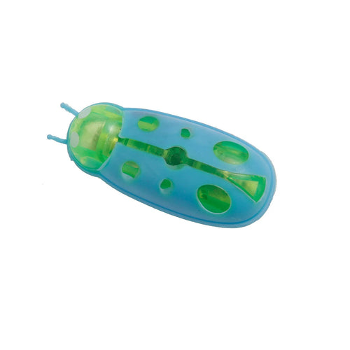 Mini Electric Bug Pet Dog Cat Toy Interactive Cute Ladybird Beetle