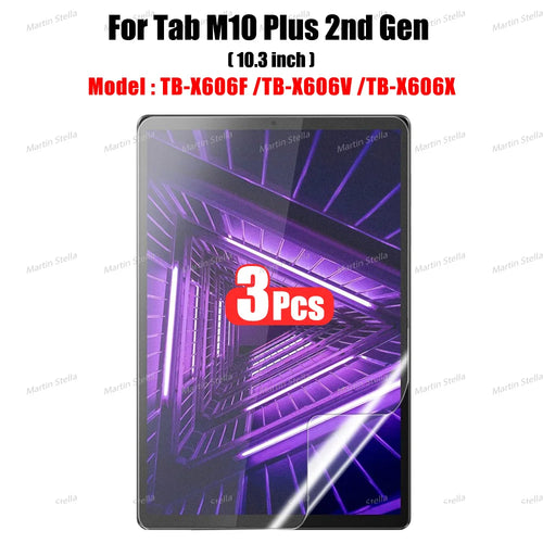 3Pcs Paper Feel Like Screen Protector for Lenovo TAB M10 2nd Pro 3rd