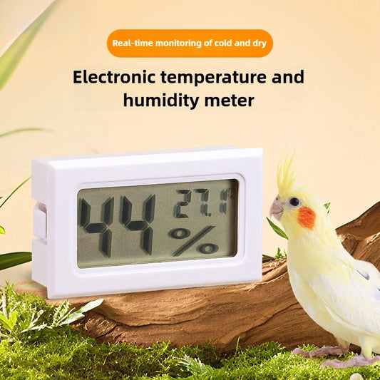 Thermometer Hygrometer Reptile Pet Incubation Breeding Turtle Gecko