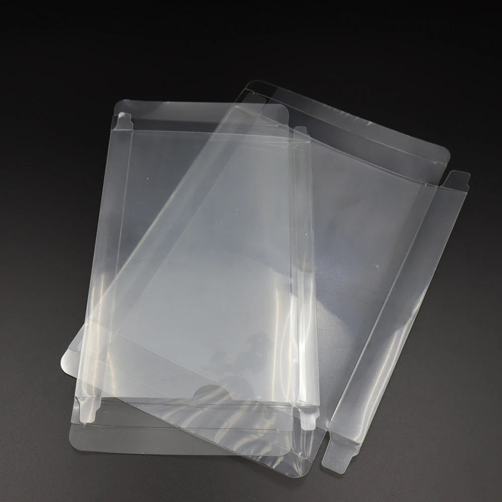 6PCS Game card Display Box Protector PET dustproof box for GB GBA GBC