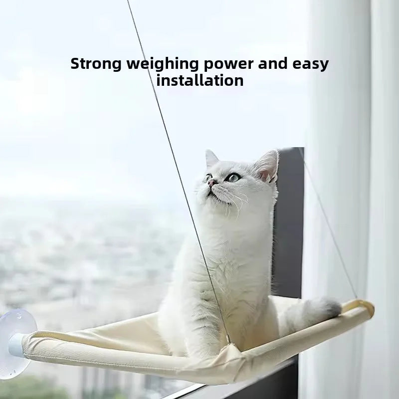 Winter Cat Window Hanging Hammock Bed Suction Cup Space Saving All