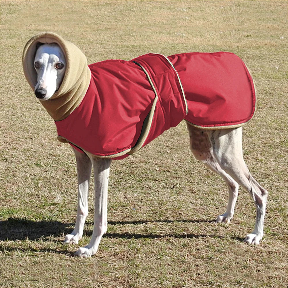 Super Warm Thick Dog Clothes Waterproof Dog Coat Jacket For Medium