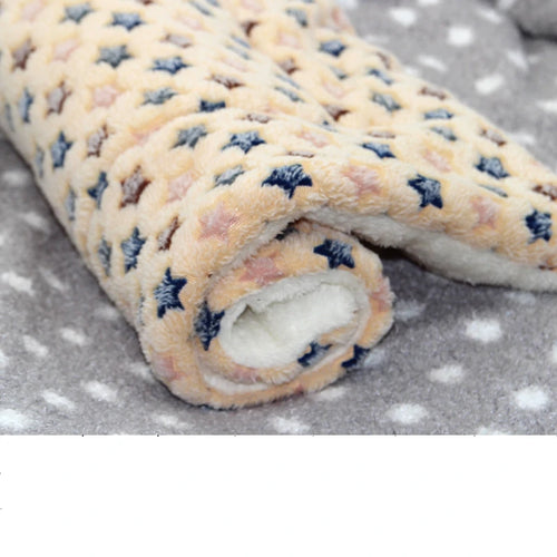 Thicken Flannel Mat Pet Cat Beds Mats Dog Bed Sleeping Mat Soft Warm