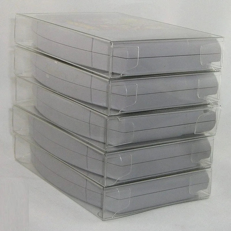 For N64 gaming cartridge case - ultra-thin 0.3mm PET protective case,