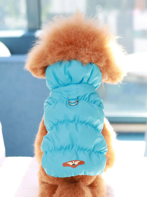 Dog Jacket For Autumn/Winter, Pet Coat, 3-Layer Thick Warm Outerwear,