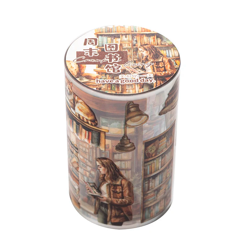 JIANQI 60mm*2m Transparent Material Tapes Corner of Life DIY Masking