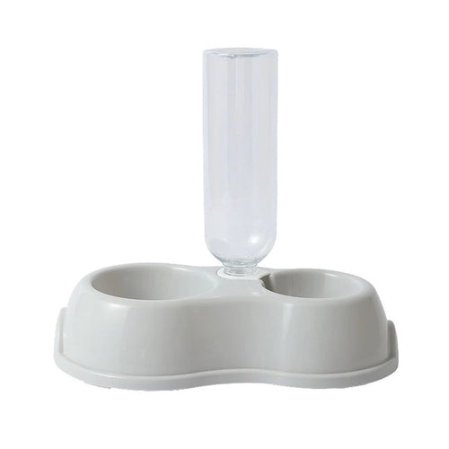 Pet Cat Bowl Automatic Feeder Water Dispenser Dog Cat Food Bowl with