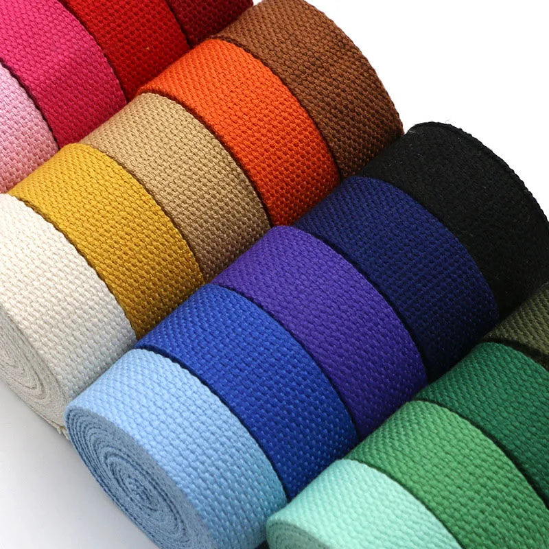 5M Cotton Webbing Suspenders Craft Supplies DIY Decorative Sewing