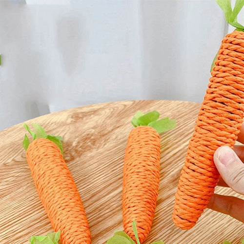 Cat toy Audible carrot tickling cat stick high and boring baby cat