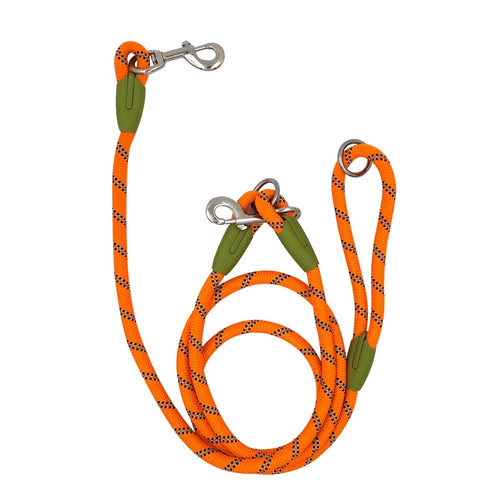 CAWAYI KENNEL Reflective Nylon Leashes Pet Dogs Chain Traction Rope