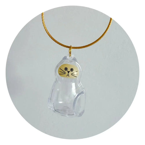  Transparent Dog Hair Storage Box Adorable Puppy Hair Memorial