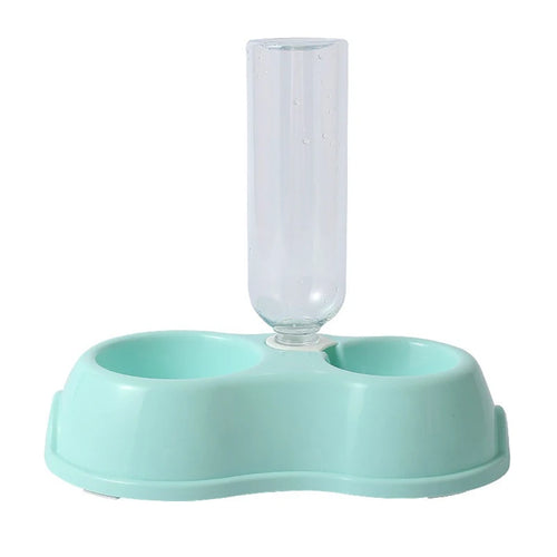 Pet Cat Bowl Automatic Feeder Water Dispenser Dog Cat Food Bowl with