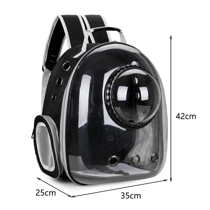 Pet Cat Carrying Bag Space Pet Backpacks Breathable Portable