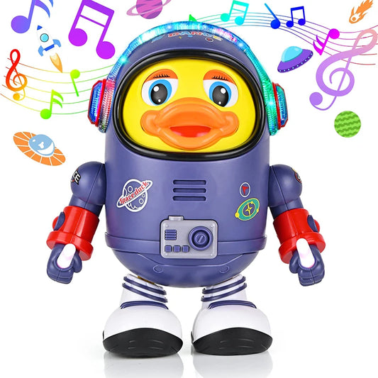 Baby Duck Toy Musical Interactive Toy Electric with Lights and Sounds