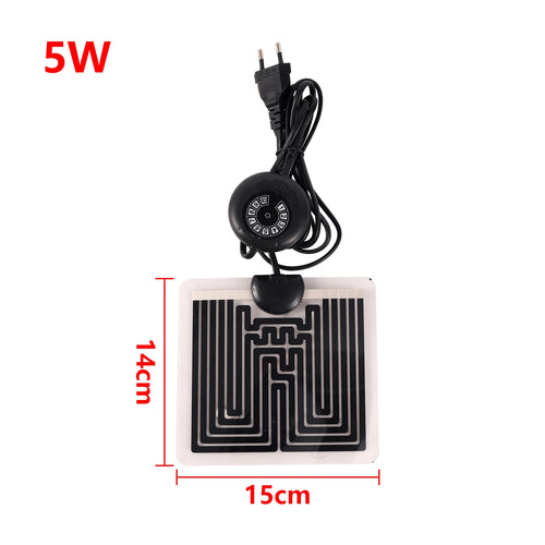 5-45W Reptiles Heat Mat Pet Heating Warm Pads Adjustable Temperature