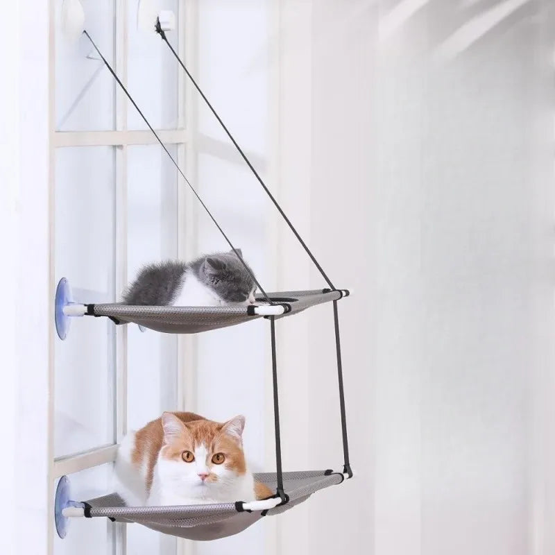 Cat Hammock Window Bed Kitten Sunny Seat Hanging Mount Beds Cat Sofa