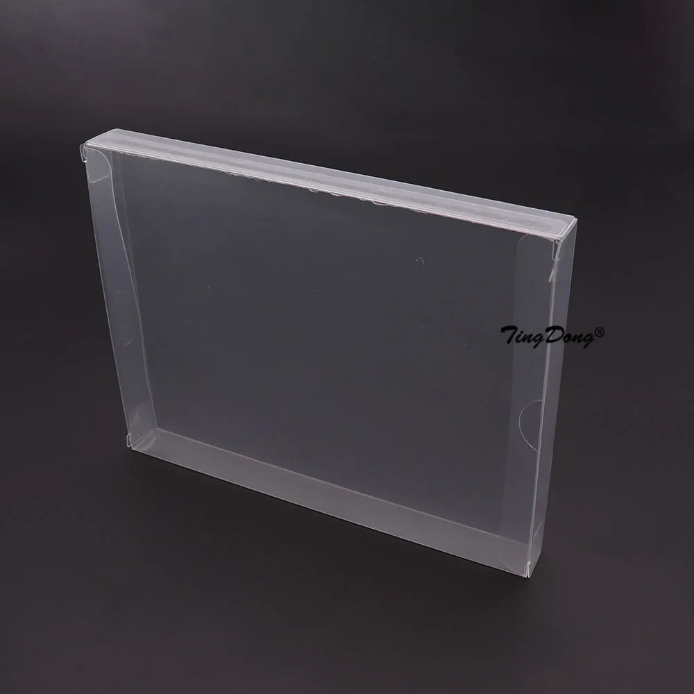 TingDong 10pcs Clear transparent box cover For PS5 For PS4 For PS3