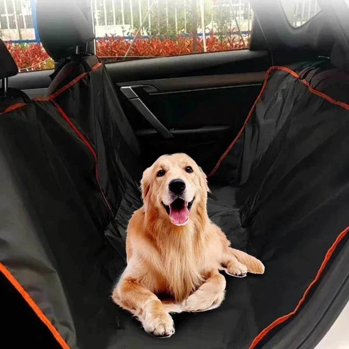 Dog Car Seat Cover for Back Seat,Oxford Cloth Durable Scratchproof Dog