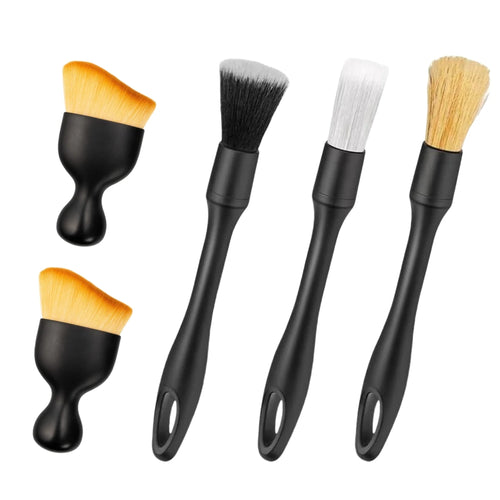 4-5PCS Car Detailing Brush Set Air Conditioning Vent Clean Crevice