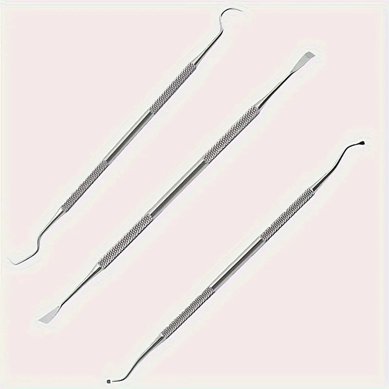 3 pcs/set of pet dental hygiene kit, dog plaque removal tool,
