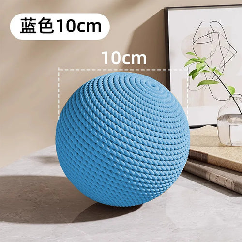 8/10CM Interactive Sisal Cat Scratching Ball Toy For Kitten Teeth