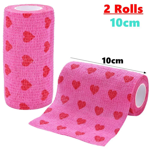 Pet Dog Cat Medical Breathable Elastic Bandage Non-woven Pet Self