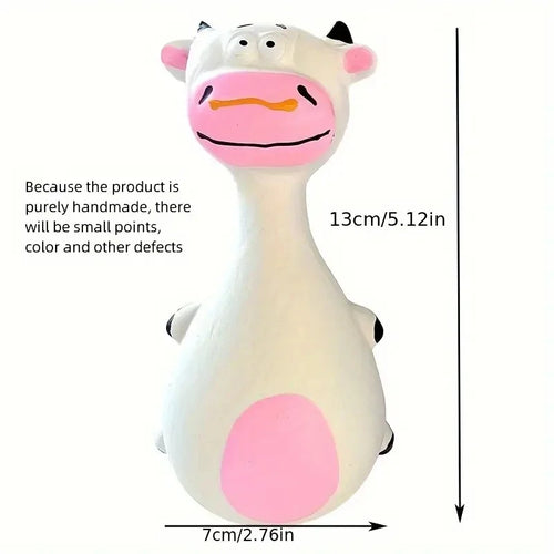 Soft Rubber Chewy Toys Four Styles Squeaky Interactive Throwing Games