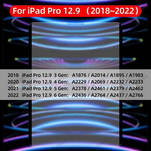 Paper Feel Screen Protector Film for iPad Air 11in 2024 Pro 11/12.9