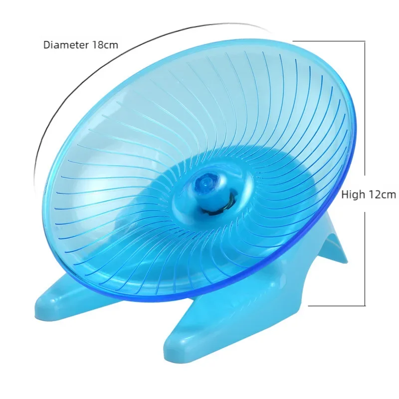 1PC Silent Flying Saucer Exercise Wheel Small Pet Wheel Ideal Running