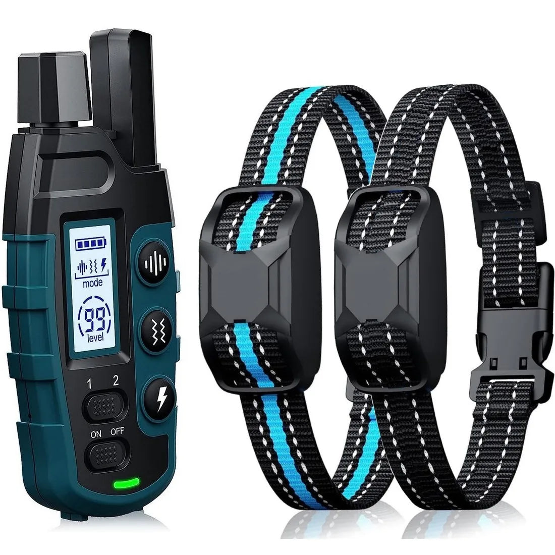 1000M Remote Pet Dog Training Collar IP67 Waterproof Shock Vibration