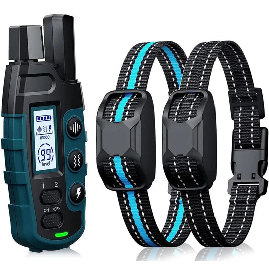 1000M Remote Pet Dog Training Collar IP67 Waterproof Shock Vibration