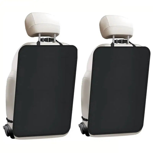 Universal Car Seat Kick Mat Protector 2PCS Waterproof Backseat Cover