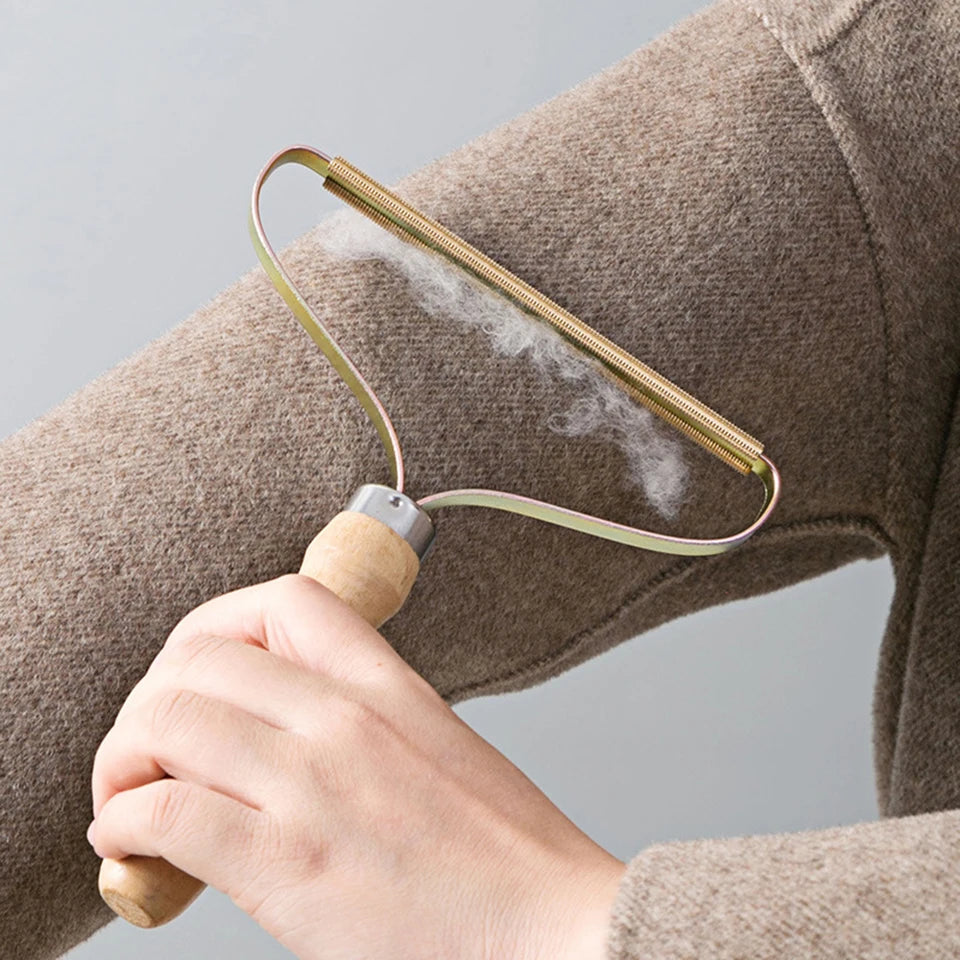 Portable Lint Remover Pet Hair Remover Brush Manual Lint Roller Sofa