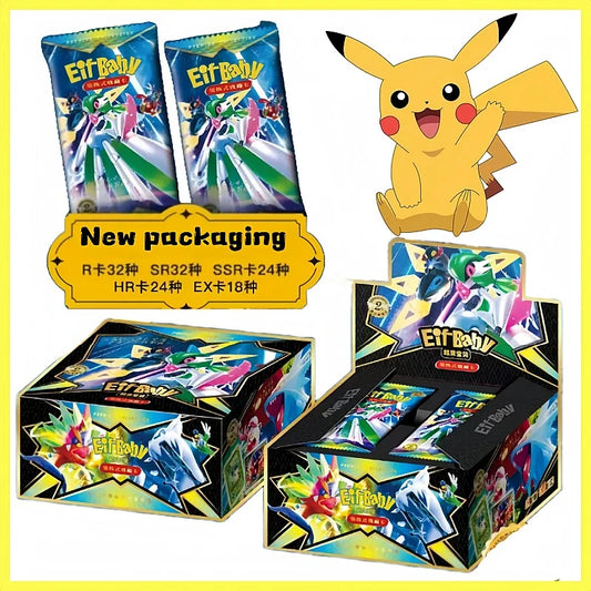 Pokemon Anime Game 30pcs Eif Card Luxury Pet Card Collection Exchange