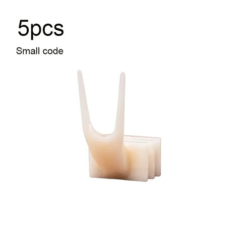 5pcs Durable PP Material Bird Cage Fruit Forks, Parrot Feeding