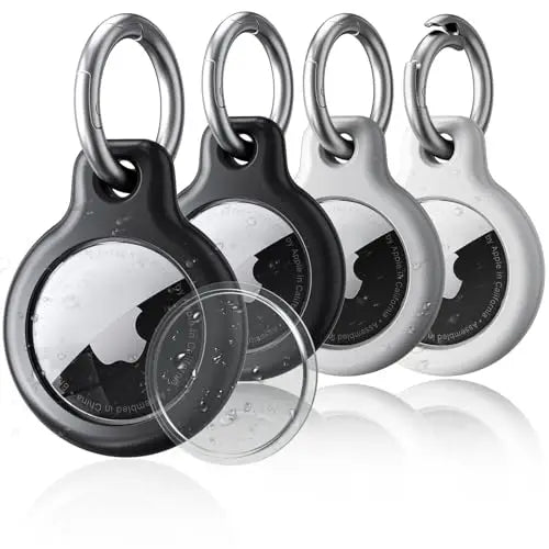 Waterproof Cover for Apple Airtag Holder Keychain with Anti-Lost