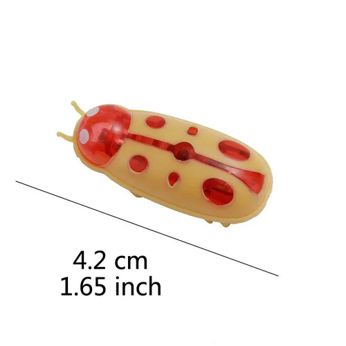 Funny Electric Bugs Catnip Toy Automatic Tunnel Mini Robot Bug