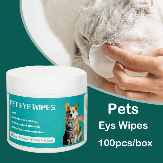 Pet Cleaning Products Eye Wipes To Remove Tear Marks Cleaning Wet
