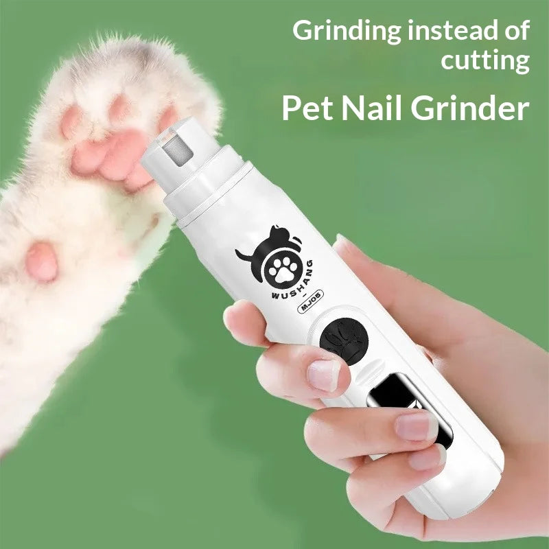 Pet Nail Grinder Electric Trimmer for Cats & Dogs, Grooming Nail