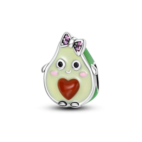 Silver Plated Travel Sunflower Lucky Charms Fit Original Pandora