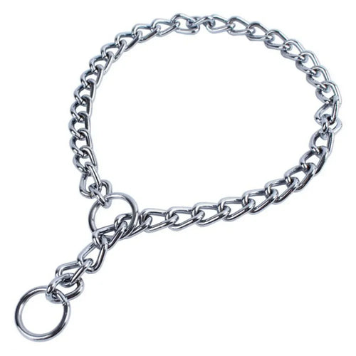 Pet P Snake Chain Collar Dog Choke Collar Stainless Steel for Dogs