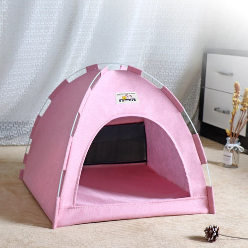 Foldable Cat House Pet Tent Four Seasons Universal Cat and Dog Pet