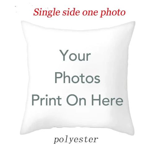 MIAOTU Custom Cushion Cover DIY Customized Throw Pillow Home
