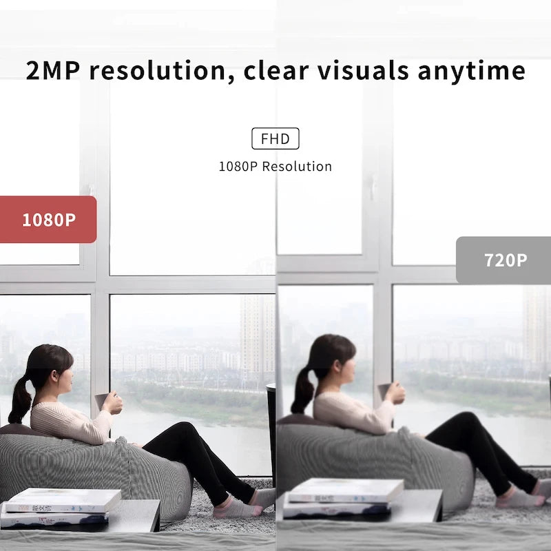 Ease Life App Security Baby Camera Indoor Home Security 2.4GHz 1080P