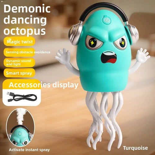 Dancing Octopus Kid Electronic Pet Toys Cartoon Interactive