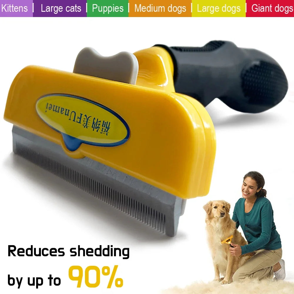 Pet Brush for Dogs Cats Dog Comb Pet Hair Removal Brush Cat Grooming