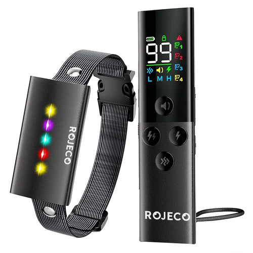 ROJECO Electric Dog Training Collar Digital Rechargeable Remote